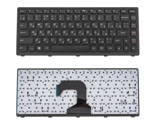 Клавіатура для ноутбука LENOVO (S300, S400, S405) rus, black