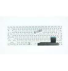 Клавіатура для ноутбука ASUS (S200, X201, X202 series ) rus, white, без фрейма NBB-43261