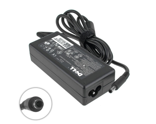 Блок живлення для ноутбука DELL 19.5V, 2.315A, 45W, 4.5*3.0-PIN, 3hole, Black (для DELL XPS 12 13 Ultrabook) (без кабеля!) NBB-44939