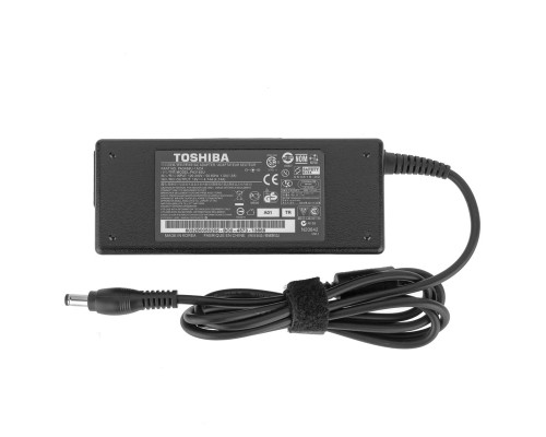 Блок живлення для ноутбука TOSHIBA 19V, 4.74A, 90W, 5.5*2.5мм, прямий роз'єм, black (без кабеля!)