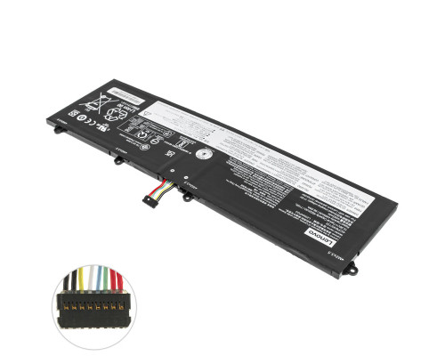 Оригінальна батарея для ноутбука LENOVO L20M4PD3 (ThinkBook 16p G2 ACH) 15.36V 4460mAh 71Wh Black (5B11C04261)