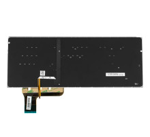 Клавіатура для ноутбука ASUS (UX302LA, UX302LG ) rus, black, без фрейма, підсвічування клавіш NBB-76693