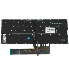 Клавіатура для ноутбука LENOVO (Yoga 530-14ARR, 530-14IK ) rus, black, без фрейма, підсвічування клавіш(оригінал) NBB-78235