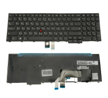 Клавіатура для ноутбука LENOVO (ThinkPad Edge: E531, E540) rus, black (оригінал) NBB-96434