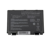 Батарея для ноутбука ASUS A32-F82 (F52, F82, K40, K50, K51, K60, K61, K70, X5D, X87, X8A) 11.1V 5200mAh Black (LG/ Samsung/ Sanyo)