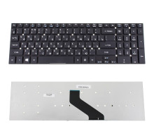 Клавіатура для ноутбука ACER (AS: 5755, 5830, E1-522, E1-532, E1-731, V3-551, V3-731) rus, black, без фрейма (оригінал) NBB-98829