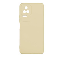 Чохол Full Case TPU+Silicone Touch No Logo для Xiaomi POCO F4 4G/5G Колір 11, Ivory 2020000326557