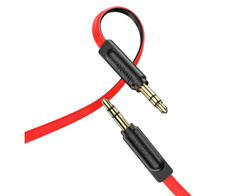 Кабель Aux Hoco UPA16 audio cable Колір Червоний 6931474745361