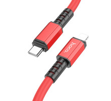 Кабель USB Hoco X85 PD Type-C to Lightning Колір Червоний 6931474777423