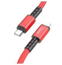 Кабель USB Hoco X85 PD Type-C to Lightning Колір Червоний 6931474777423