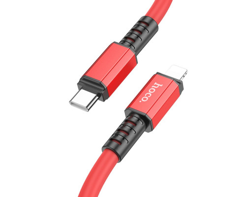 Кабель USB Hoco X85 PD Type-C to Lightning Колір Червоний 6931474777423