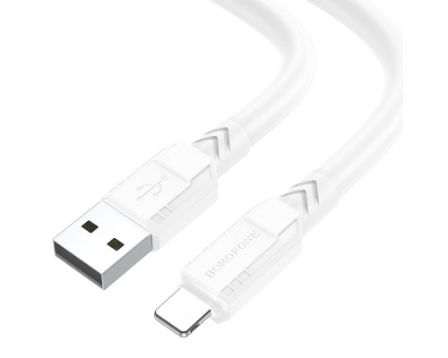 Кабель USB Borofone BX81 Lightning Колір Білий 6974443386066