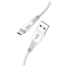 Кабель USB Hoco X70 Ferry Micro 2.4A Колір Бiлий 6931474760456