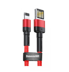 Кабель Baseus Cafule Lightning Special Edition 2.4A (1m) red