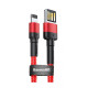 Кабель Baseus Cafule Lightning Special Edition 2.4A (1m) red