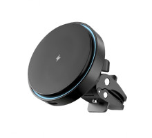 Автомобільний тримач з Бездротовим ЗП Proove Light Circle 15W black 2001001217143 6901116618438