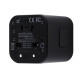 Travel Adapter Yesido MC-09 (UK/EU/US/AUS) black