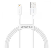 Кабель Baseus Superior Series Fast Charging Lightning 2.4A (1m) white