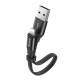 Кабель Baseus Nimble Lightning 2.0A (0.23m) black