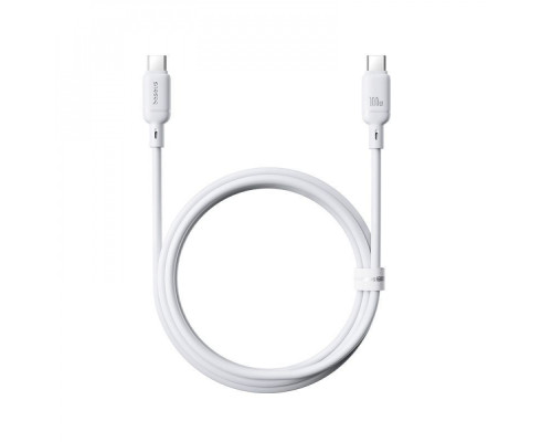 Кабель Baseus Silky Series Fast Charging Type-C to Type-C 100W (2m) black 2003000229271 6932172668907