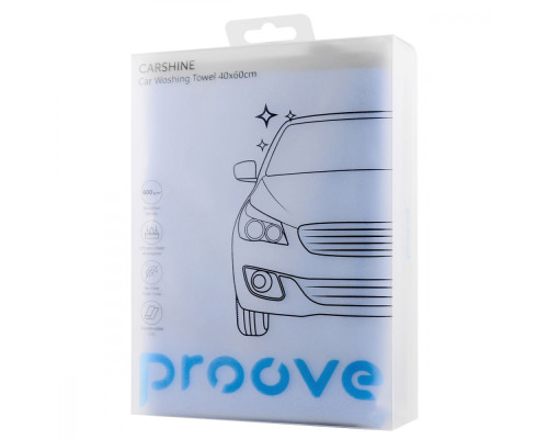 Автомобільна Мікрофiбра Proove Carshine (40*60cm) blue