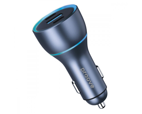 АЗП Proove Super Charge 130W (2 Type-C + USB) metal gray 2001001447007 6901115638369