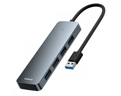 USB-Хаб Baseus UltraJoy Series Lite 15cm (4xUSB3.0) gray 2003000175493 6932172636470