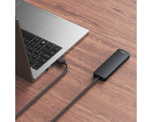USB-Хаб Baseus UltraJoy Series Lite 15cm (4xUSB3.0) gray 2003000175493 6932172636470