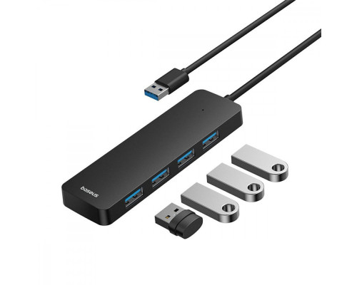 USB-Хаб Baseus UltraJoy Series Lite 15cm (4xUSB3.0) gray 2003000175493 6932172636470