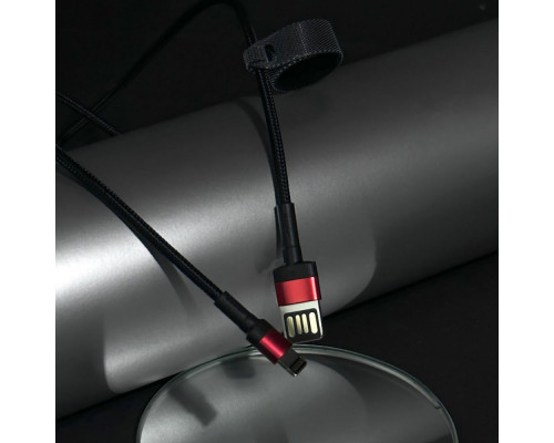 Кабель Baseus Cafule Lightning Special Edition 2.4A (1m) red