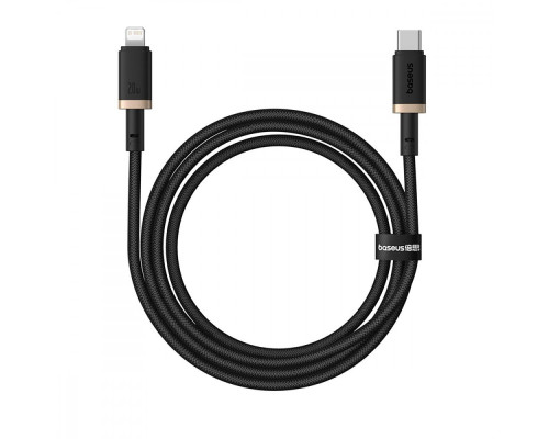 Кабель Baseus Dura Series Type-C to Lightning 20W (1m) gold/black 2003000212655 6932172669959