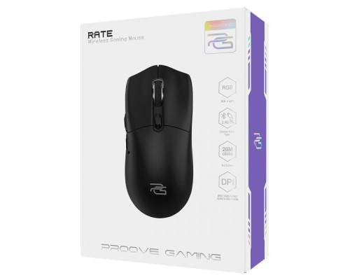 Бездротова ігрова миша Proove Gaming Rate white 2001212330013 6901111502992