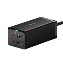 МЗП Baseus GaN5 Pro 67W USB+2Type-C+HDMI (1.5m) + Кабель Type-C to Type-C 100W(20V/5A (1m) black