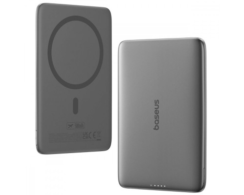 Портативна Батарея Baseus PicoGo AM41 Ultra-Slim 5000mAh 20W gray 2003000288698 6932172690656