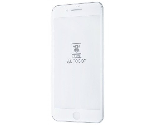 Захисне скло PRIME AUTOBOT iPhone 7 Plus/8 Plus white