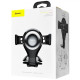 Автомобільний тримач Baseus Osculum Type Gravity Car Mount black/red