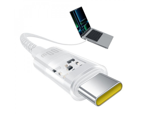 Кабель Baseus Gem Fast-Charging Type-C to Type-C 100W 2m purple