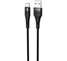 Кабель Proove Light Silicone Plus USB to Type-C 3A (1m) black 2003000238716 6901111879674
