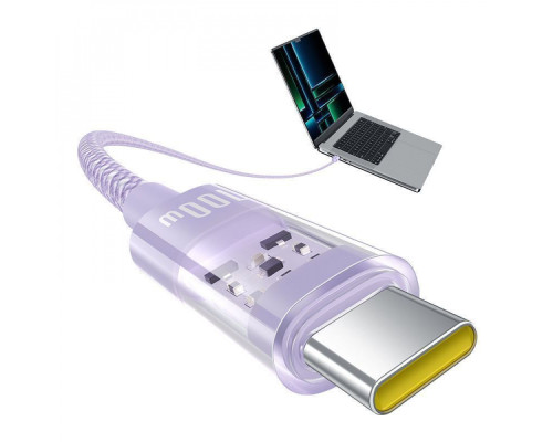 Кабель Baseus Gem Fast-Charging Type-C to Type-C 100W 2m purple