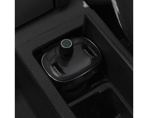 АЗП Baseus FM Launcher S-09 Lite 35W (PD+QC3.0) Type-C+2USB coffee