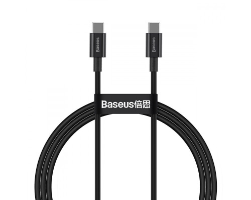 Кабель Baseus Superior Series Fast Charging Type-C to Type-C PD 100W (1m) black