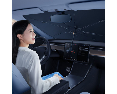 Сонцезахисна парасолька для автомобіля Baseus CoolRide Series black