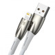 Кабель Baseus Glimmer Series Fast Charging Lightning 2.4A (1m) white 2001000810697 6932172617929