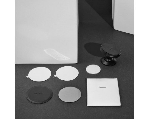 Автомобільний тримач Baseus Small Ears Series Magnetic Suction Bracket Vertical Type silver
