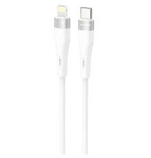 Кабель Proove Light Silicone Plus Type-C to Lightning 27W (1m) white 2003000258387