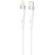 Кабель Proove Light Silicone Plus Type-C to Lightning 27W (1m) white 2003000258387