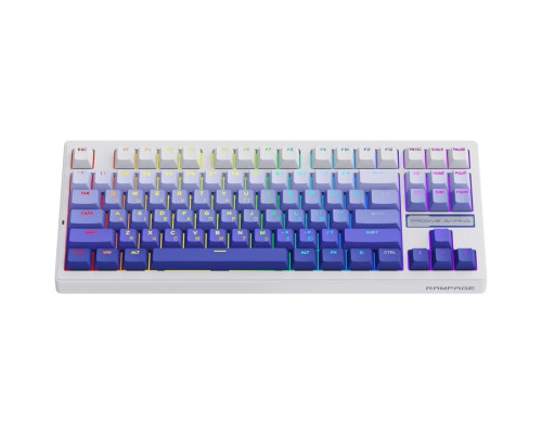 Бездротова клавіатура Proove Gaming Rampage (Ukraine Layout) gradient purple/black 2003000343069 6901113812754