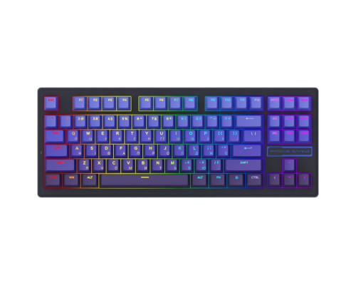 Бездротова клавіатура Proove Gaming Rampage (Ukraine Layout) gradient purple/black 2003000343069 6901113812754