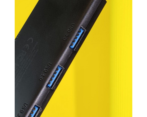 USB-Хаб Baseus Lite Series 4-in-1 (USB-A to USB 3.0*4) (0.25m) white 2001000534272 6932172606190