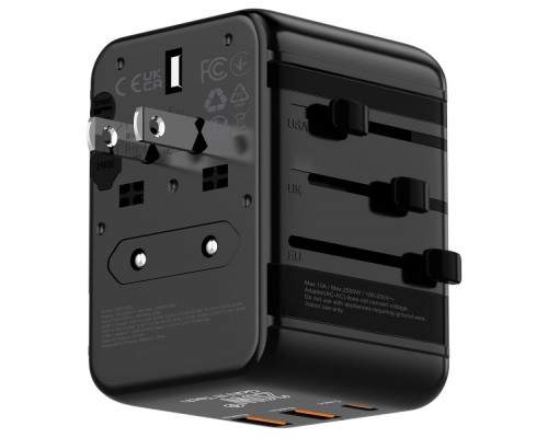 Універсальний адаптер Proove Trip 20W black 2003000150445 6901111408553